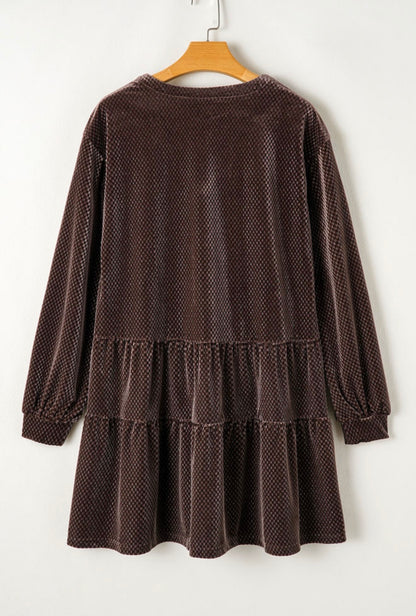 The Chocolate Brown Grace Dress