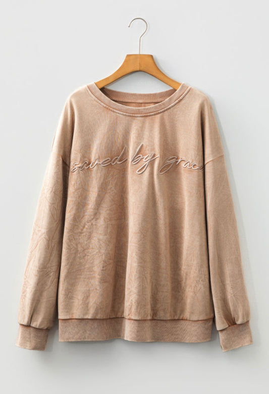 SAVED BY GRACE PULLOVER